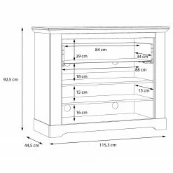 Ridgevalley Kommode Sandvik - Eiche Weiß Dekor / Eiche Nelson Dekor 11 Ridgevalley Kommode Sandvik - Eiche Weiß Dekor / Eiche Nelson Dekor -WOHNZIMMERMÖBEL Verkäufe 1000342501 220331 501 SKETCH DETAILS P000000001000342501 sketch