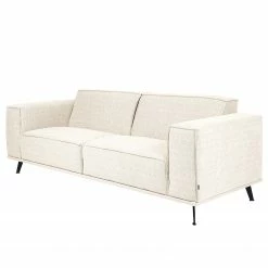 Studio Copenhagen Sofa Parnu (3-Sitzer) - Flachgewebe Costa: Weiß
