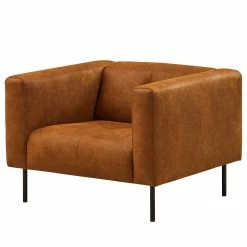 Norrwood Sessel Onaka - Kunstleder Burga: Cognac