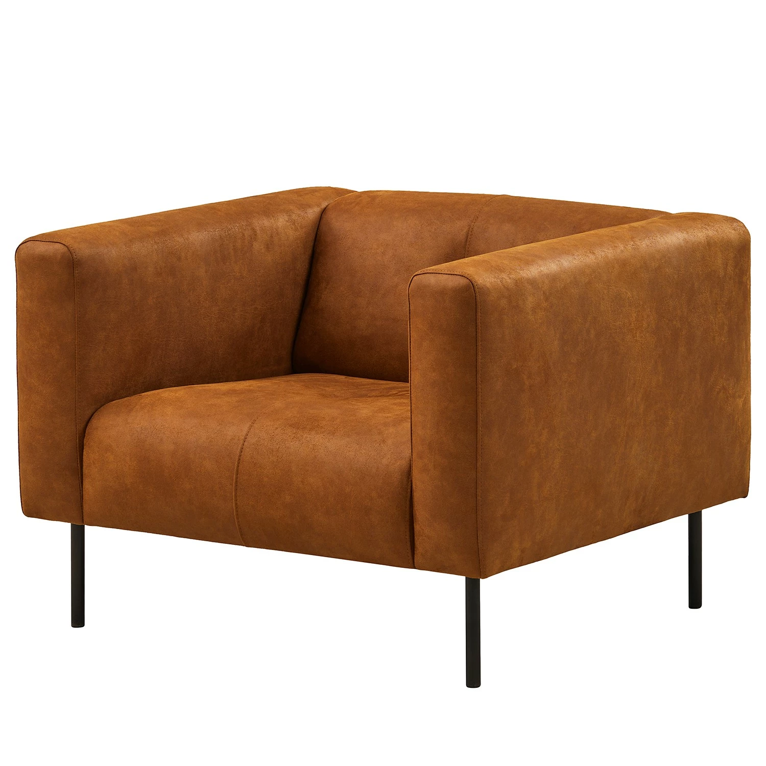 Norrwood Sessel Onaka - Kunstleder Burga: Cognac 1 Norrwood Sessel Onaka - Kunstleder Burga: Cognac