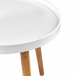 Butlers Beistelltisch SWING TIME - Pinienholz - Weiß -WOHNZIMMERMÖBEL Verkäufe 1000343919 220406 030 DETAILS P000000001000343919