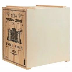 Butlers Weinregal VINOTHEK - Tannenholz - Beige -WOHNZIMMERMÖBEL Verkäufe 1000343936 220406 050 DETAILS P000000001000343936