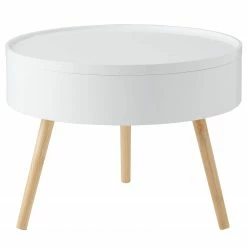 Butlers Beistelltisch COFFEE TIME - Pinienholz - Weiß -WOHNZIMMERMÖBEL Verkäufe 1000343937 220406 030 DETAILS P000000001000343937