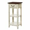Butlers Konsolentisch CABOTT COVE - Eschenholz - Creme / Braun