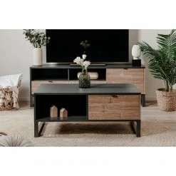 Loftscape Couchtisch Mid West - Anthrazit / Bambus Dekor -WOHNZIMMERMÖBEL Verkäufe 1000344588 220407 021 MOOD DETAILS P000000001000344588 mood