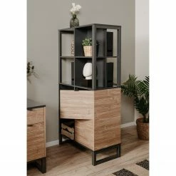 Loftscape Regal Mid West - Bambus Dekor / Anthrazit -WOHNZIMMERMÖBEL Verkäufe 1000344589 220407 021 MOOD DETAILS P000000001000344589 mood