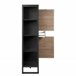 Loftscape Schrank Mid West - Bambus Dekor / Anthrazit -WOHNZIMMERMÖBEL Verkäufe 1000344590 220407 035 DETAILS P000000001000344590