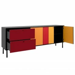 Loftscape TV-Lowboard Modern Art - Mehrfarbig -WOHNZIMMERMÖBEL Verkäufe 1000344592 220407 031 DETAILS P000000001000344592