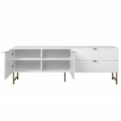 Loftscape TV-Lowboard Metropolis - Matt Weiß -WOHNZIMMERMÖBEL Verkäufe 1000344594 220407 031 DETAILS P000000001000344594