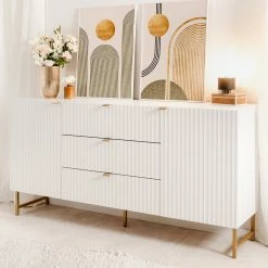 Loftscape Sideboard Metropolis - Matt Weiß -WOHNZIMMERMÖBEL Verkäufe 1000344595 220407 021 MOOD DETAILS P000000001000344595 mood