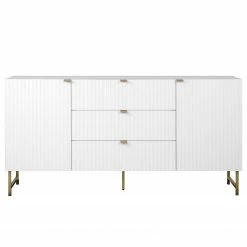 Loftscape Sideboard Metropolis - Matt Weiß -WOHNZIMMERMÖBEL Verkäufe 1000344595 220407 030 DETAILS P000000001000344595