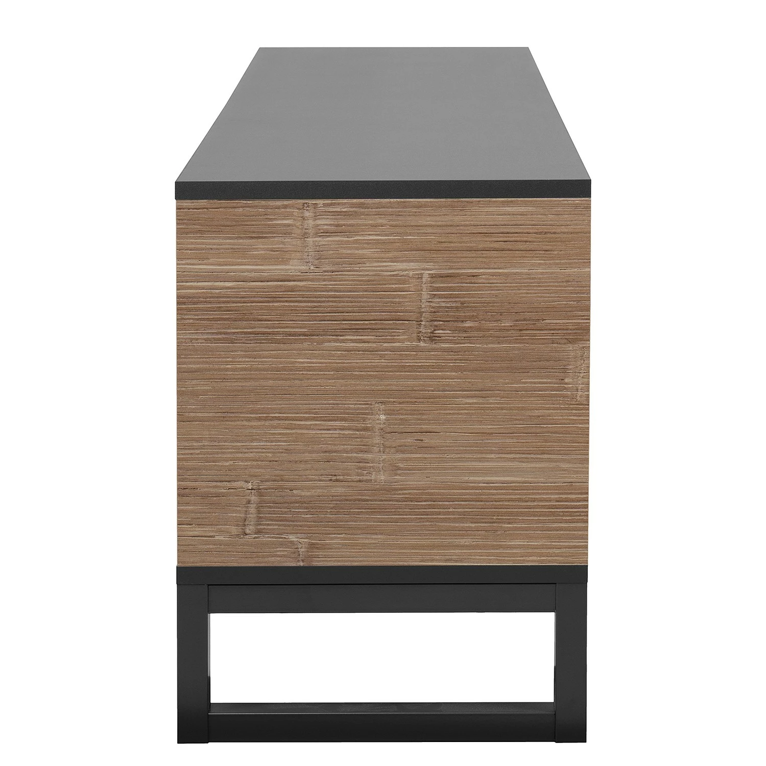 Loftscape TV-Lowboard Mid West - Bambus Dekor / Anthrazit 10 Loftscape TV-Lowboard Mid West - Bambus Dekor / Anthrazit – Bild 10