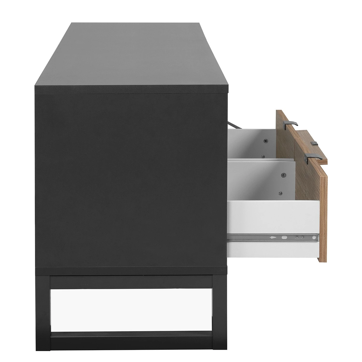 Loftscape TV-Lowboard Mid West - Bambus Dekor / Anthrazit 12 Loftscape TV-Lowboard Mid West - Bambus Dekor / Anthrazit – Bild 12