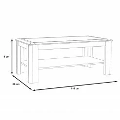 Loftscape Couchtisch Wilander - Eiche Nelson Dekor / Matt Weiß -WOHNZIMMERMÖBEL Verkäufe 1000344658 220414 500 SKETCH DETAILS P000000001000344658 sketch