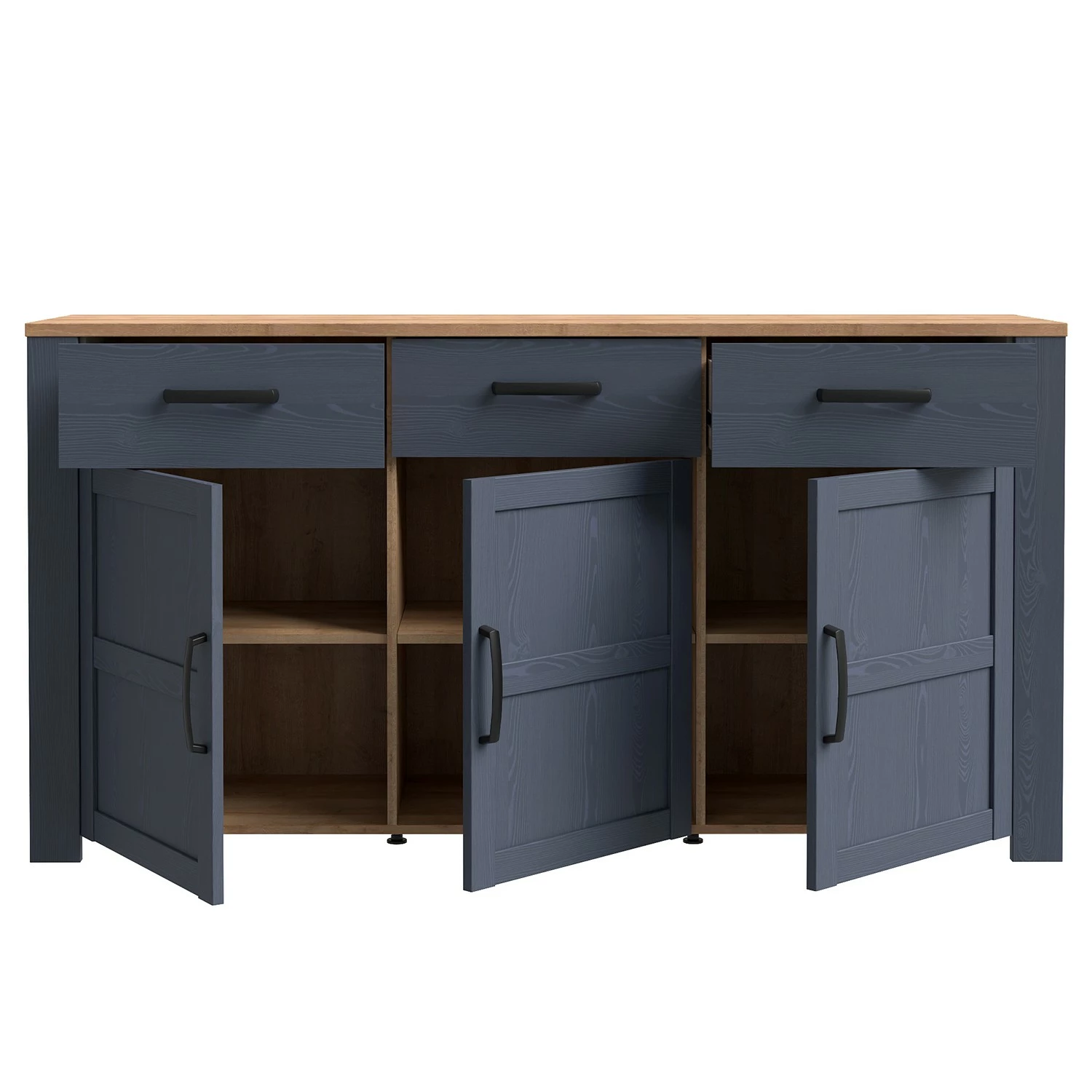 Ridgevalley Sideboard Vassia I - Eiche Navy Dekor / Eiche Riviera Dekor 5 Ridgevalley Sideboard Vassia I - Eiche Navy Dekor / Eiche Riviera Dekor – Bild 5