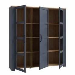 Ridgevalley Vitrinenschrank Vassia II - Eiche Navy Dekor / Eiche Riviera Dekor 19 Ridgevalley Vitrinenschrank Vassia II - Eiche Navy Dekor / Eiche Riviera Dekor -WOHNZIMMERMÖBEL Verkäufe 1000344687 220414 050 DETAILS P000000001000344687