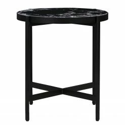 Studio Copenhagen Beistelltisch Abee II - Marmor / Metall - Marmor Schwarz / Schwarz 18 Studio Copenhagen Beistelltisch Abee II - Marmor / Metall - Marmor Schwarz / Schwarz -WOHNZIMMERMÖBEL Verkäufe 1000345471 220615 040 DETAILS P000000001000345471