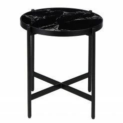 Studio Copenhagen Beistelltisch Abee II - Marmor / Metall - Marmor Schwarz / Schwarz 19 Studio Copenhagen Beistelltisch Abee II - Marmor / Metall - Marmor Schwarz / Schwarz -WOHNZIMMERMÖBEL Verkäufe 1000345471 220919 030 DETAILS P000000001000345471