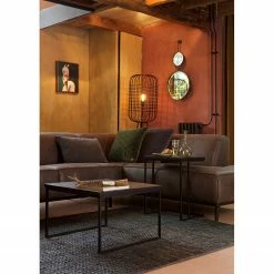 Red Living Beistelltisch Rickman - Teak massiv / Metall - Teak Schwarz / Schwarz -WOHNZIMMERMÖBEL Verkäufe 1000345797 220428 022 MOOD DETAILS P000000001000345797 mood