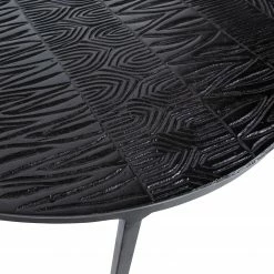 Red Living Beistelltisch Robb (2er-Set) - Aluminium - Schwarz / Messing -WOHNZIMMERMÖBEL Verkäufe 1000345803 220428 030 DETAILS P000000001000345803