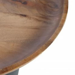 Red Living Beistelltisch Sethos I - Mango massiv / Metall - Mango / Schwarz -WOHNZIMMERMÖBEL Verkäufe 1000345812 220428 040 DETAILS P000000001000345812