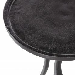 Red Living Beistelltisch Weston - Aluminium - Schwarz -WOHNZIMMERMÖBEL Verkäufe 1000345822 220428 040 DETAILS P000000001000345822