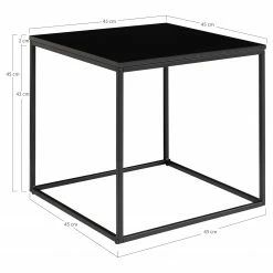 Red Living Beistelltisch Arette - Schwarz -WOHNZIMMERMÖBEL Verkäufe 1000345886 220428 500 SKETCH DETAILS P000000001000345886 sketch