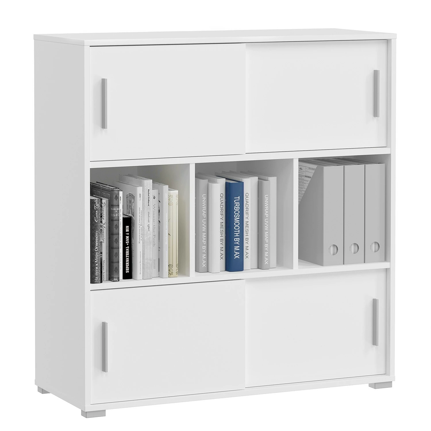 Fredriks Aktenschrank Thamali I - Weiß 1 Fredriks Aktenschrank Thamali I - Weiß