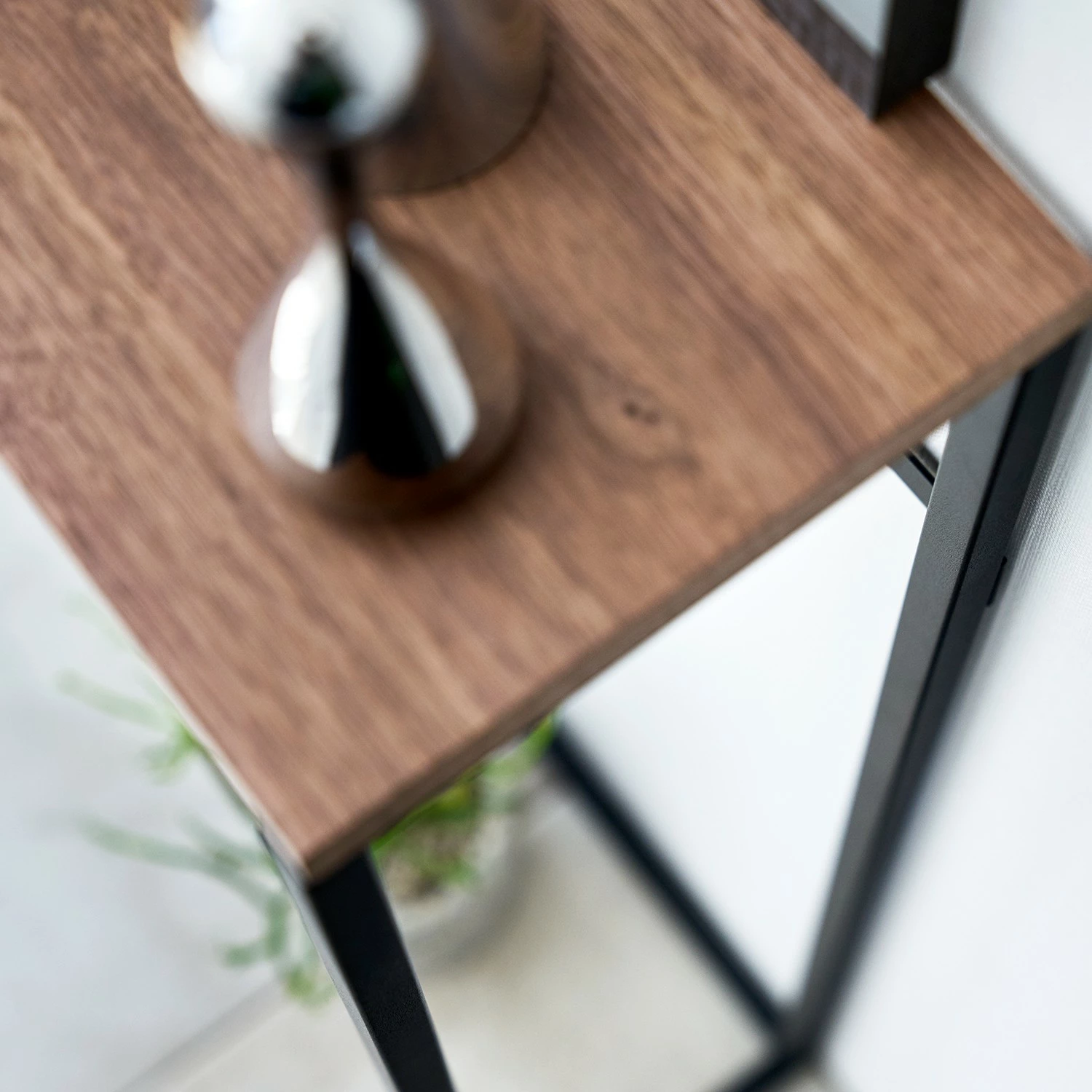 Yamazaki Konsolentisch Tower - Esche massiv / Metall - Schwarz 8 Yamazaki Konsolentisch Tower - Esche massiv / Metall - Schwarz – Bild 8