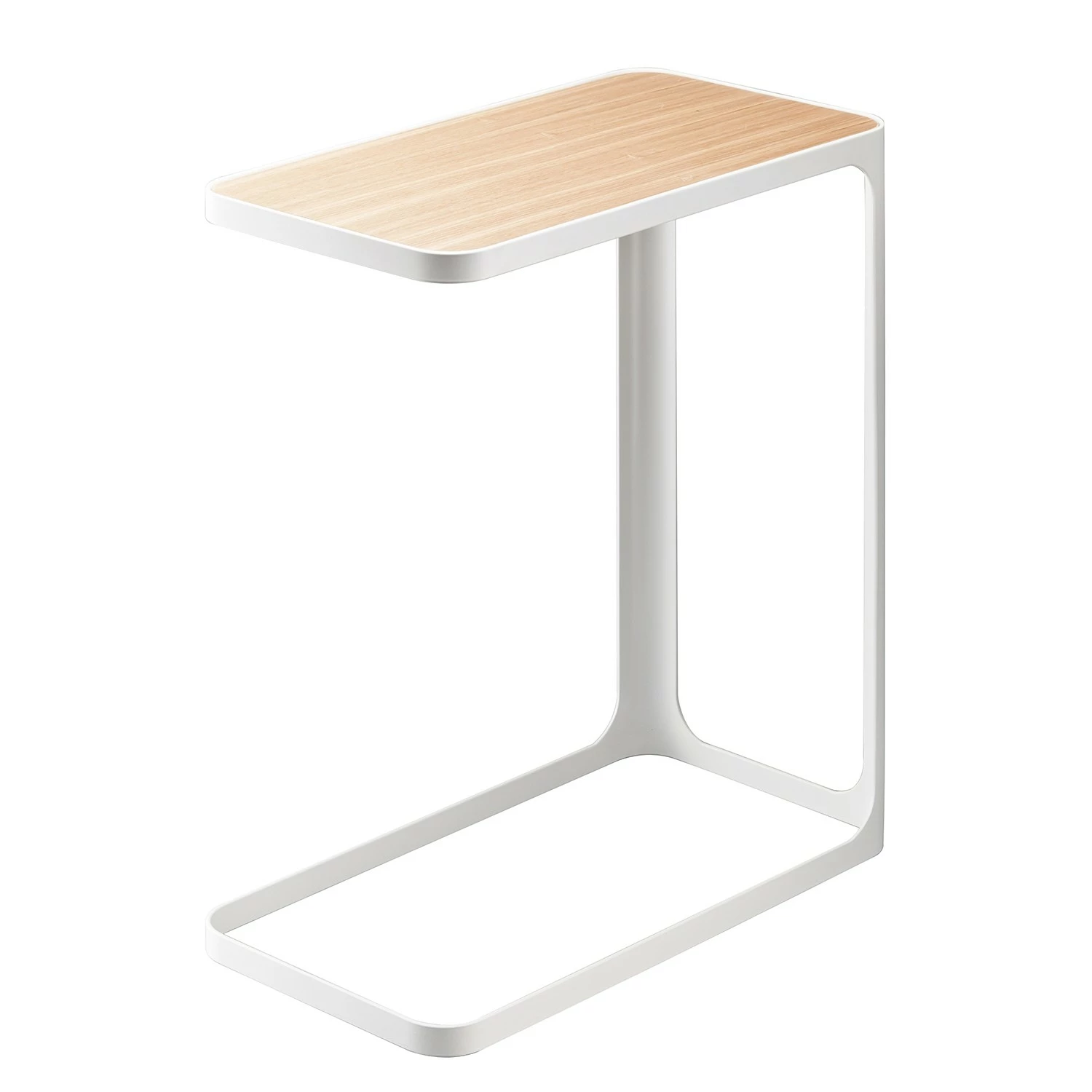 Yamazaki Beistelltisch Frame - Esche massiv / Metall - Weiß 1 Yamazaki Beistelltisch Frame - Esche massiv / Metall - Weiß