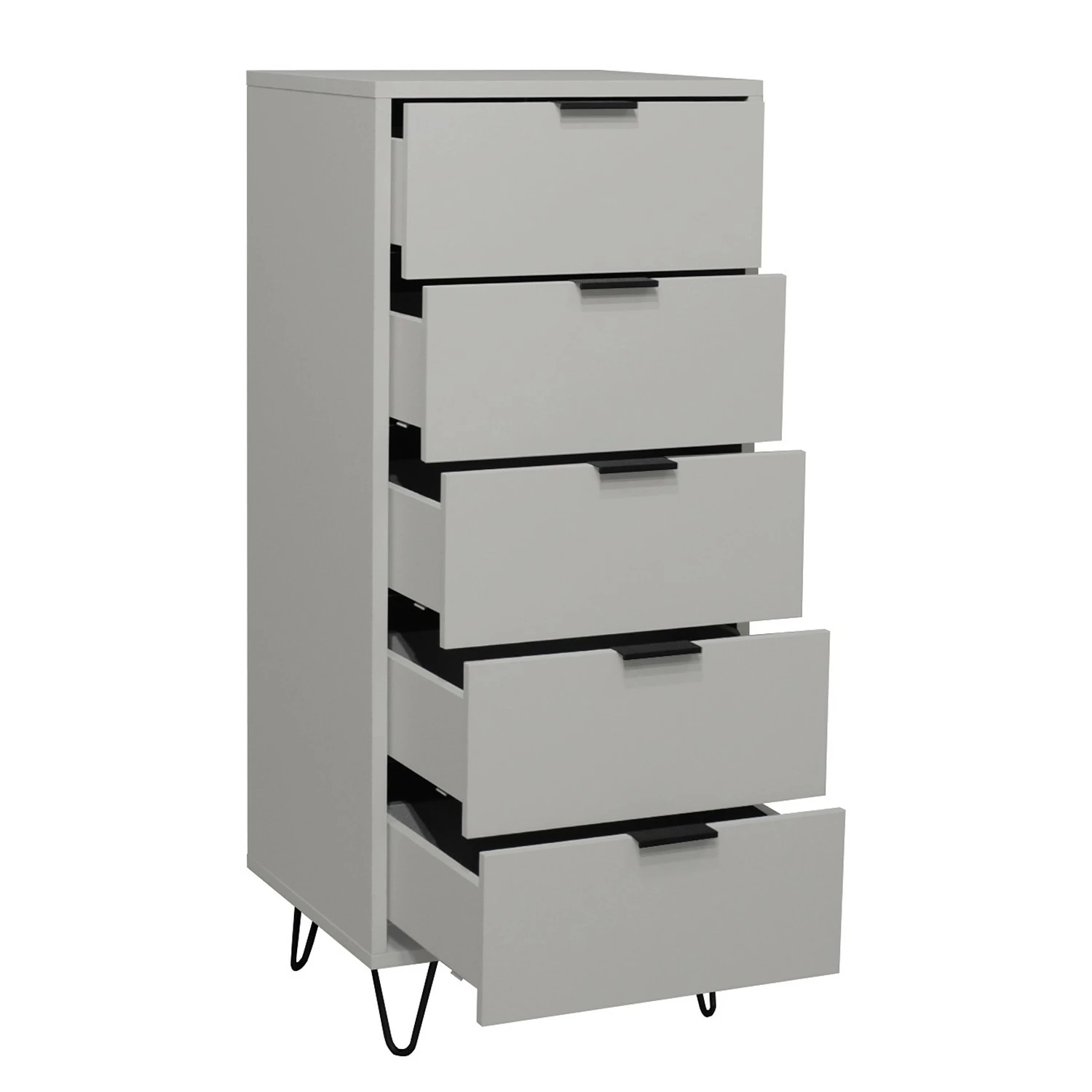 Loftscape Kommode Potrero V - Hellgrau 8 Loftscape Kommode Potrero V - Hellgrau – Bild 8