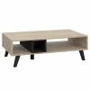 Loftscape Couchtisch Pesaro - Eiche Artisan Dekor / Schwarz