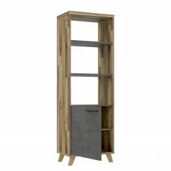 Fredriks Büroregal Winster - Asteiche Dekor / Beton Dekor 12 Fredriks Büroregal Winster - Asteiche Dekor / Beton Dekor -WOHNZIMMERMÖBEL Verkäufe 1000348165 220505 032 DETAILS P000000001000348165