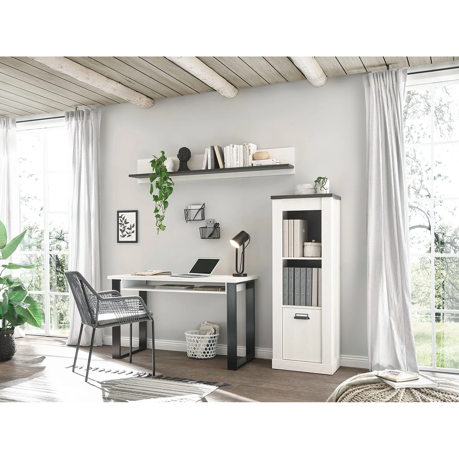 Ridgevalley Wandboard Shutter - Pinie Weiß Dekor 5 Ridgevalley Wandboard Shutter - Pinie Weiß Dekor – Bild 5