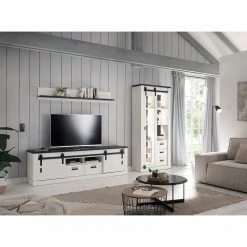 Ridgevalley TV-Lowboard Shutter II - Pinie Weiß Dekor -WOHNZIMMERMÖBEL Verkäufe 1000348677 220505 022 MOOD DETAILS P000000001000348677 mood