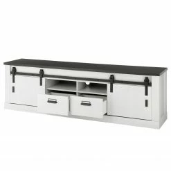 Ridgevalley TV-Lowboard Shutter II - Pinie Weiß Dekor -WOHNZIMMERMÖBEL Verkäufe 1000348677 220505 040 DETAILS P000000001000348677