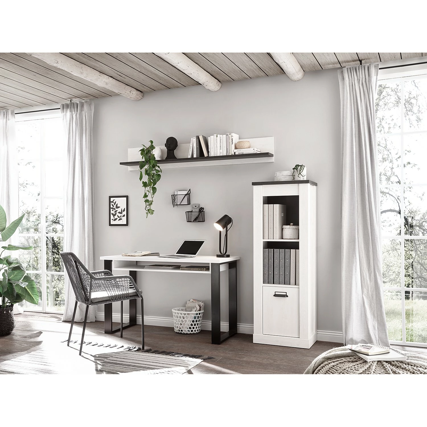 Ridgevalley Regal Shutter - Pinie Weiß Dekor 4 Ridgevalley Regal Shutter - Pinie Weiß Dekor – Bild 4