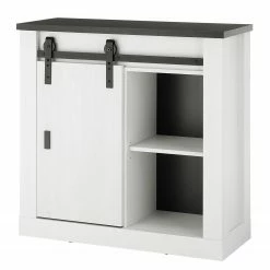 Ridgevalley Kommode Shutter I - Pinie Weiß Dekor