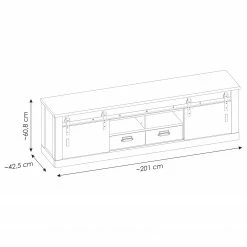Ridgevalley TV-Lowboard Shutter II - Eiche Dekor 16 Ridgevalley TV-Lowboard Shutter II - Eiche Dekor -WOHNZIMMERMÖBEL Verkäufe 1000348694 220505 500 SKETCH DETAILS P000000001000348694 sketch