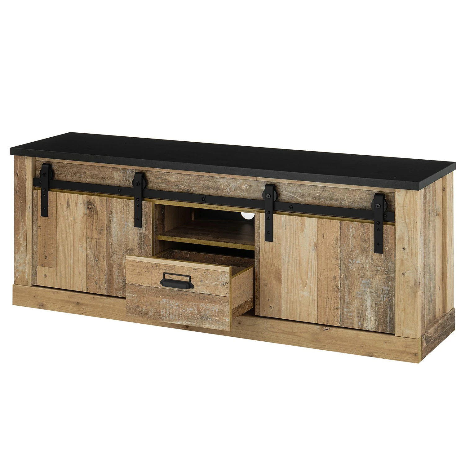 Ridgevalley TV-Lowboard Shutter I - Eiche Dekor 7 Ridgevalley TV-Lowboard Shutter I - Eiche Dekor – Bild 7