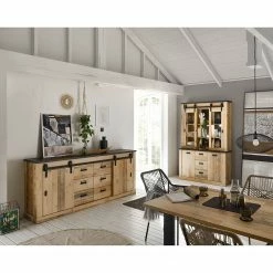 Ridgevalley Sideboard Shutter II - Eiche Dekor -WOHNZIMMERMÖBEL Verkäufe 1000348708 220505 021 MOOD DETAILS P000000001000348708 mood