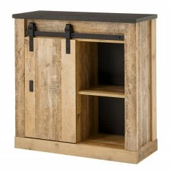 Ridgevalley Wohnwand Shutter III (4-teilig) - Eiche Dekor -WOHNZIMMERMÖBEL Verkäufe 1000348724 220505 050 DETAILS P000000001000348724