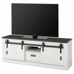 Ridgevalley Wohnwand Shutter I (3-teilig) - Pinie Weiß Dekor -WOHNZIMMERMÖBEL Verkäufe 1000348727 220505 030 DETAILS P000000001000348727