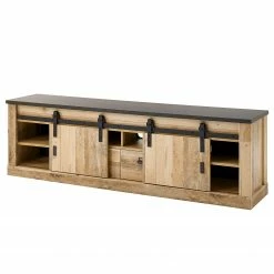 Ridgevalley Wohnwand Shutter V (3-teilig) - Eiche Dekor 22 Ridgevalley Wohnwand Shutter V (3-teilig) - Eiche Dekor -WOHNZIMMERMÖBEL Verkäufe 1000348732 220505 045 DETAILS P000000001000348732