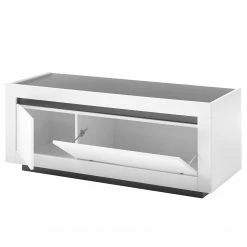 Loftscape TV-Lowboard Accra I - Weiß / Anthrazit 13 Loftscape TV-Lowboard Accra I - Weiß / Anthrazit -WOHNZIMMERMÖBEL Verkäufe 1000348813 220506 031 DETAILS P000000001000348813