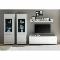 Loftscape Standvitrine Accra - Weiß / Anthrazit 13 Loftscape Standvitrine Accra - Weiß / Anthrazit -WOHNZIMMERMÖBEL Verkäufe 1000348823 220506 023 MOOD DETAILS P000000001000348823 mood