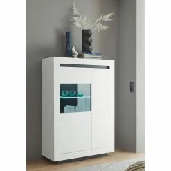 Loftscape Wohnwand Accra I (4-teilig) - Weiß / Anthrazit 26 Loftscape Wohnwand Accra I (4-teilig) - Weiß / Anthrazit -WOHNZIMMERMÖBEL Verkäufe 1000348830 220506 022 MOOD DETAILS P000000001000348830 mood