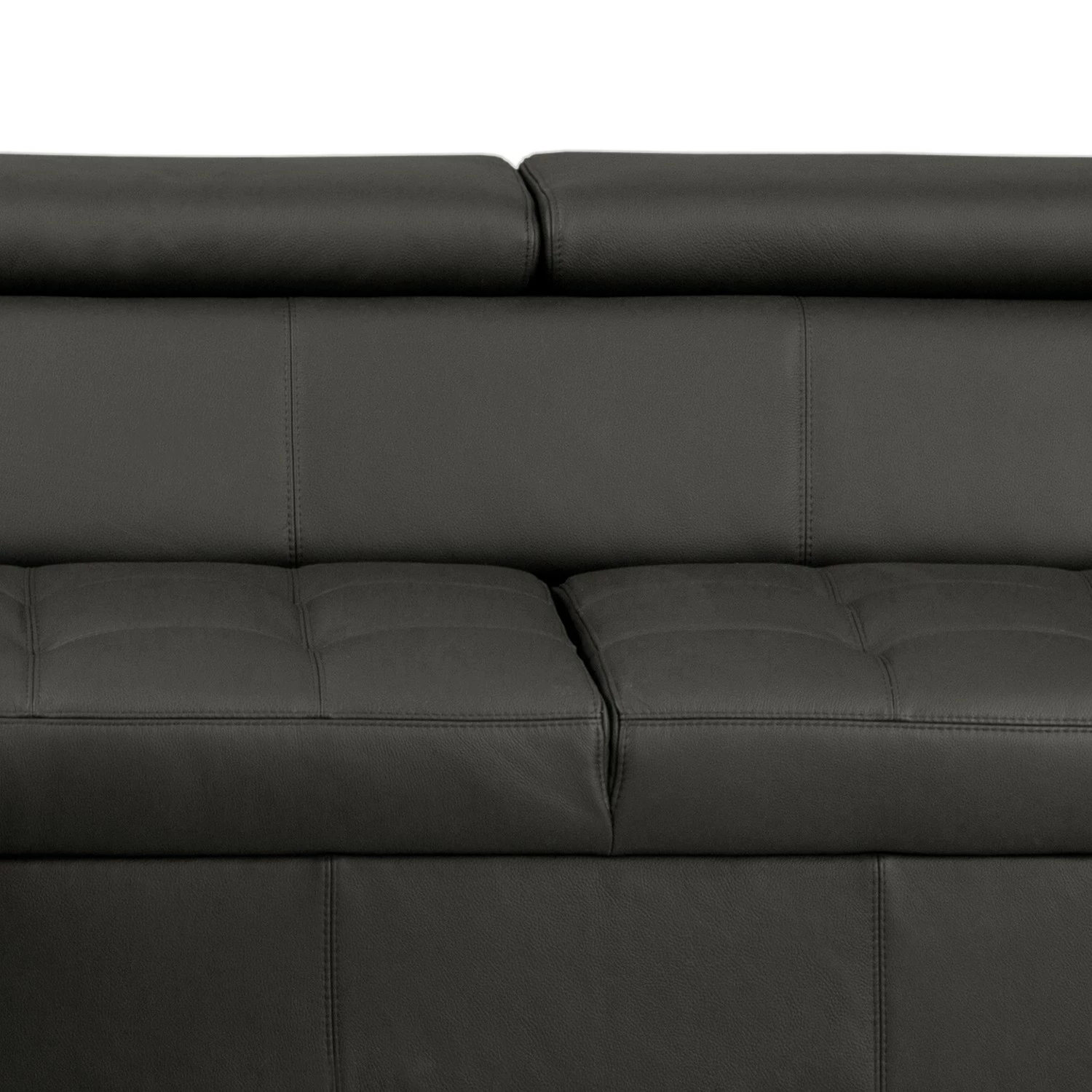 Loftscape Ecksofa Twister - Echtleder Maer: Espresso - Ottomane davorstehend links 9 Loftscape Ecksofa Twister - Echtleder Maer: Espresso - Ottomane davorstehend links – Bild 9