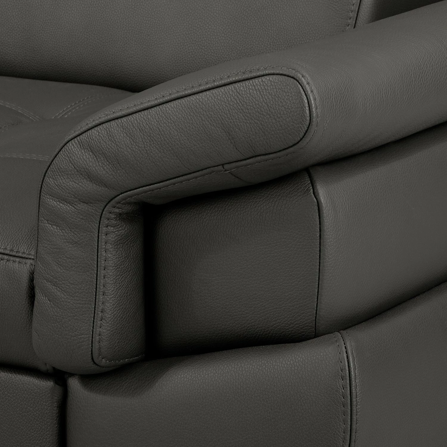 Loftscape Ecksofa Twister - Echtleder Maer: Espresso - Ottomane davorstehend links 12 Loftscape Ecksofa Twister - Echtleder Maer: Espresso - Ottomane davorstehend links – Bild 12