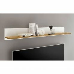 Ridgevalley Wohnwand Ollezy II (4-teilig) - Pinie Weiß Dekor / Eiche Wotan Dekor -WOHNZIMMERMÖBEL Verkäufe 1000349814 220511 024 MOOD DETAILS P000000001000349814 mood